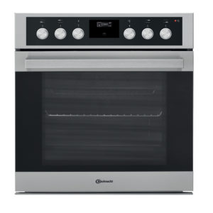 Bauknecht Einbauherd: Farbe Edelstahl - HIK5 EN8VS PT CH