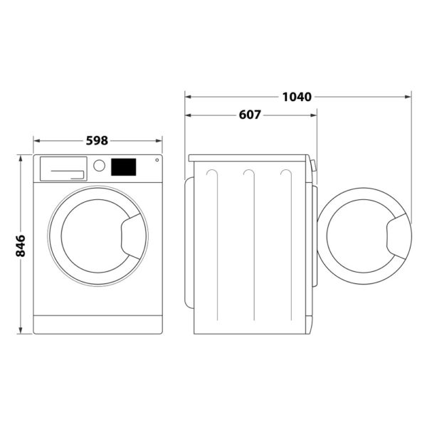 Bauknecht Wärmepumpentrokner WT8CD7P – Bild 6